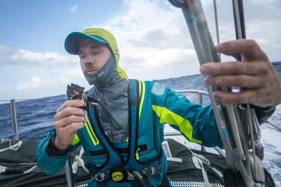 Mmmm snacks © SAM GREENFIELD/VOLVO OCEAN RACE