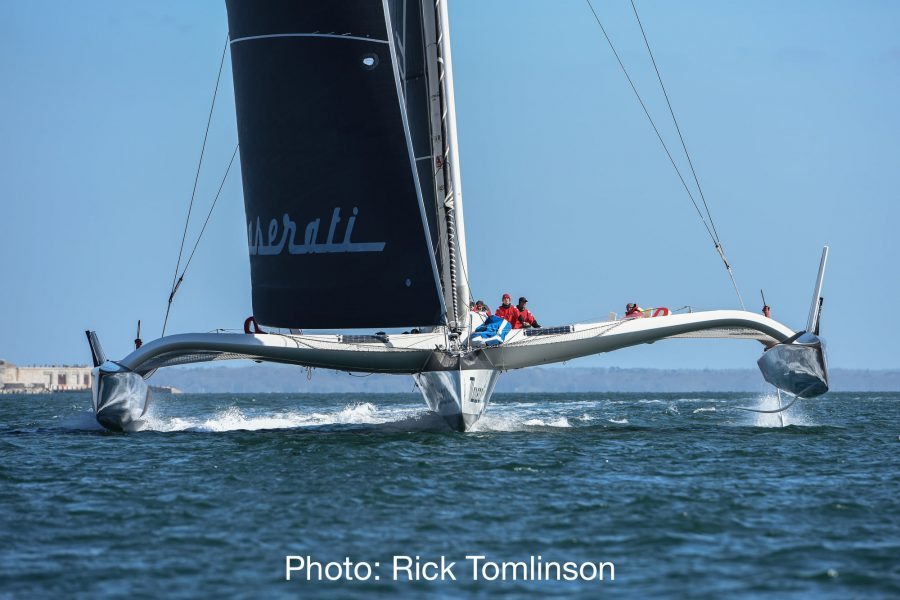 MASERATI COWES DINARD RECORD