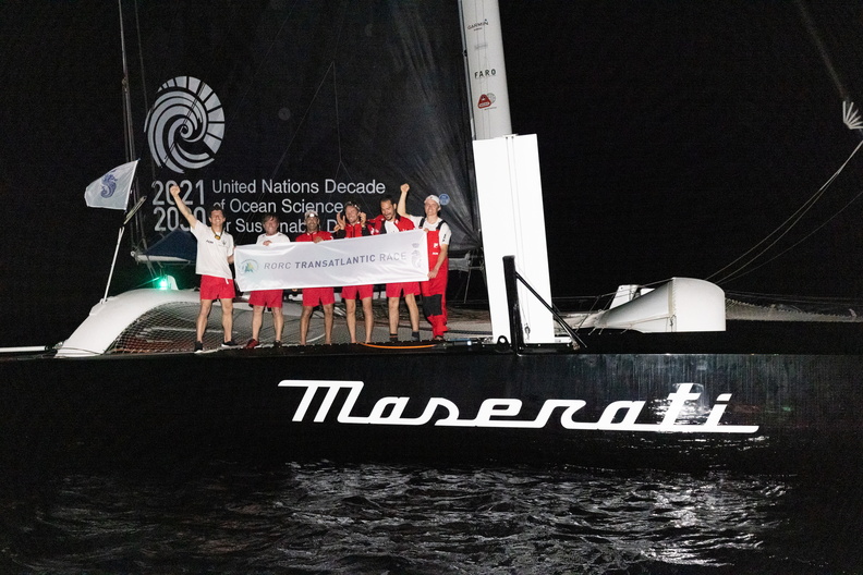 Maserati - line honours winners in the Transat Race