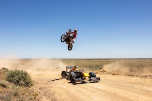 DANIEL RICCIARDO AND SHANE VAN GISBERGEN